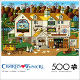 Buffalo Games - Charles Wysocki - The Farm - 500 Piece Jigsaw Puzzle for Adults -Challenging Puzzle Perfect for Game Nights - Finished Size is 21.25 x 15.00 Buffalo Games