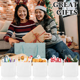 Hoolerry Valentine's Day Pot Holders with Pocket Sublimation Pot Holders Bulk 7x9'' Cotton Pot Holders Oven Pot Holders with Hanging Loops Hot Pot Pads for Kitchen Cook Baking(White,20 Pieces) Hoolerry