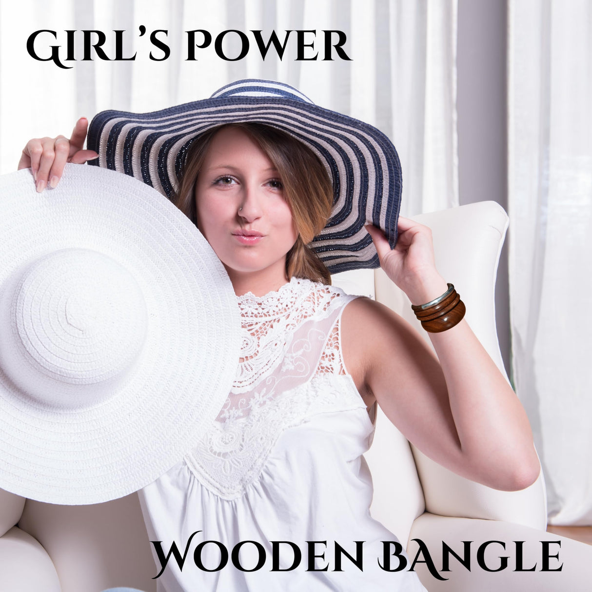 Healthy Floyds "Handcrafted Wooden Bangle - Elegant Natural Wood Bracelet, Lightweight, Perfect for Everyday Wear or Special Occasions. Healthy Floyds