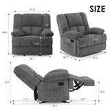 STARY Oversized Rocking Rocker Recliner Chair for Living Room Adults STARY