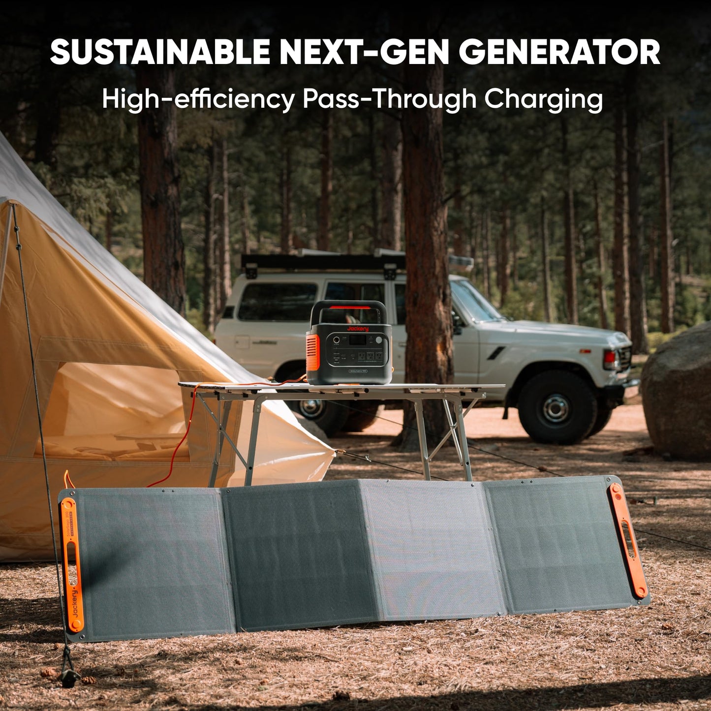 Jackery Explorer 1000 v2 Portable Power Station(2024 New),1070Wh LiFePO4 Battery,1500W AC/100W USB-C Output, 1 Hr Fast Charge, Solar Generator for Outdoor Camping,Off-grid Living,RV,Emergency - WoodArtSupply