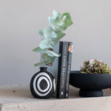 Bloomingville Mango Wood Footed Bowl, Black Bloomingville