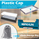 Kopkhun Chisel Honing Guide with Whetstone – Adjustable Sharpening Jig for Chisels and Plane Irons (0.2”–2.55”) – Anti-Rust Metal Body – Smooth Rolling Sharpening Tool Kit Kopkhun