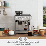 Breville BES870XL Espresso Machine, One Size, Brushed Stainless Steel Breville