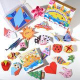 Origami Kit for Kids Ages 5-8 8-12, 260 Sheets Origami Paper with 99 Patterns and Guiding Book, Funtopia DIY Craft Art Projects Supplies for Boys Girls, Travel School Vacation Activities Toy Funtopia
