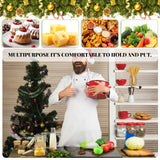 Maxcheck Christmas Wood Serving Tray Santa Hat Shaped Wooden Platter Rustic Farmhouse 11.42 x 10.43 Inches Food Dish Plate Table Serving Platter for Christmas Charcuterie Cheese Food Fruit Maxcheck