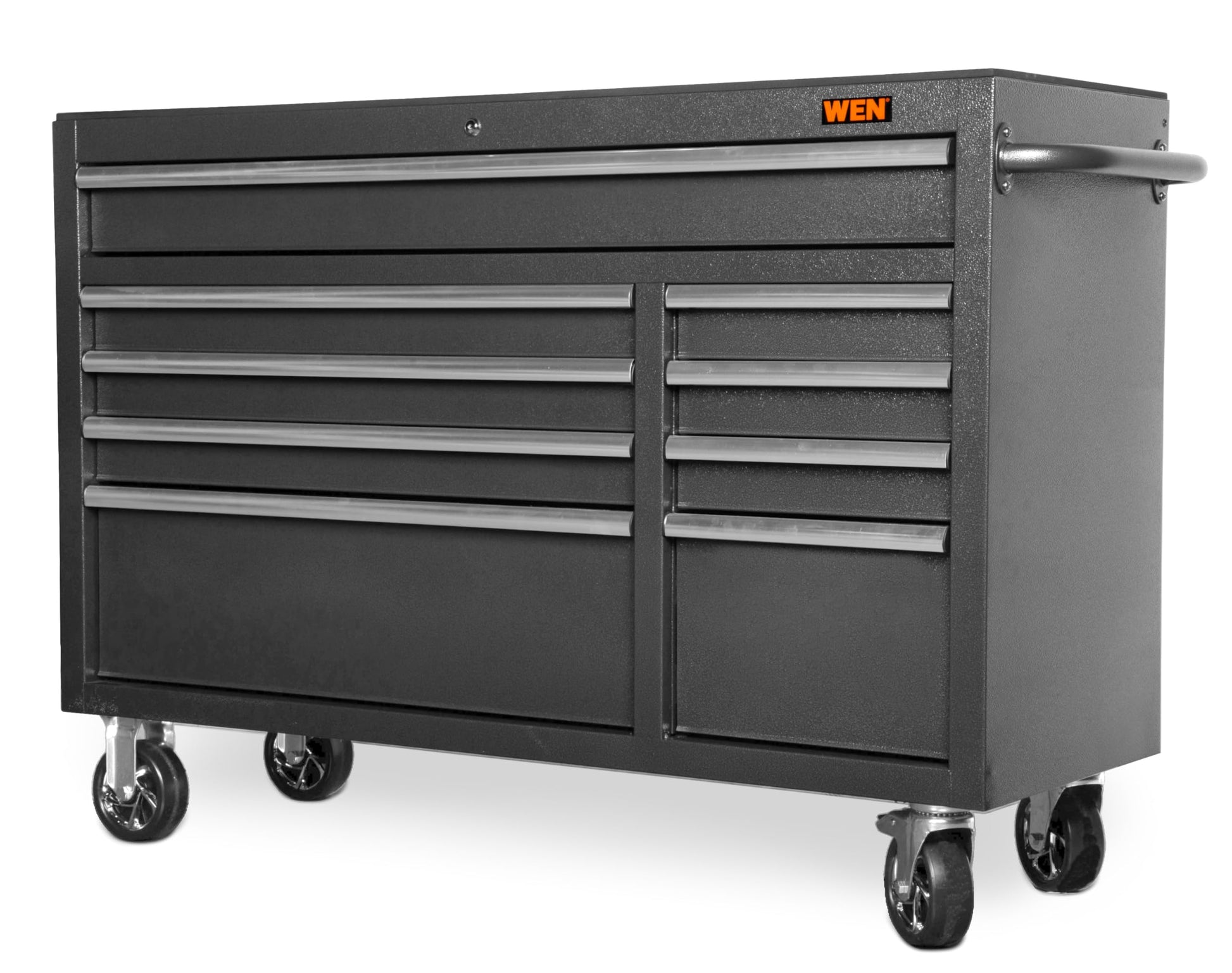 WEN 52-Inch Premium Rolling Tool Cabinet with Heavy Duty 21-Gauge Powder-Coated Steel Construction (GG532B) - WoodArtSupply