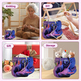 ZRINION Fantasy Dragon and Egg Large Yarn Bowl for Crocheting, Knitting, Perfect Gifts, 8.66" x 7.09" x 4.92" ZRINION