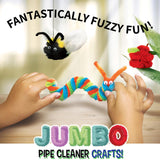 Make & Play: Jumbo Pipe Cleaner Crafts - 15 Projects to Create, Make Fuzzy & Fun Creatures & Animals, DIY Art & Crafts Activity Kit, Kids Ages 8+ SpiceBox