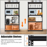 Towallmark Garage Shelving, 48 x18 x 72 Storage Shelves, Heavy Duty Storage Shelving, Durable Storage Shelves, Rust-Resistant Design, Easy Assembly Towallmark