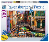 Ravensburger Venice Twilight Jigsaw Puzzle - Large Format 750 Piece Puzzle for Adults | Unique Softclick Technology | Vibrant Matte Finish | FSC Certified Materials | 31.5 x 23.5 inches Ravensburger