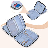 LUXJA Double Layer Diamond Painting Kits Storage, Carrying Bag for Diamond Painting Accessories (Bag Only), Purple LUXJA