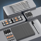 Mr. Pen- Metal Mechanical Pencil Set, 5Sizes, 0.3, 0.5, 0.7, 0.9, 2mm, Mechanical Pencils, Sketching Pencils, Drafting Pencil, Mechanical Pencil Metal, Lead Pencils, Drawing Mechanical Pencils Mr. Pen