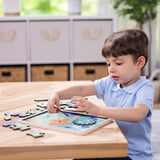 Melissa & Doug Wooden Underwater Jigsaw Spinning Gear Puzzle – 18 Pieces Wooden Puzzle for Toddlers and Preschoolers, for Boys and Girls Ages 3+ Melissa & Doug