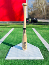 Rawlings | BIG STICK One Hand Training Bat | Baseball / Softball | 22” Pro Grade Ash Rawlings