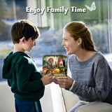 DIY Miniature House Kit, Forest Book Nook Kit with Music, 3D Wooden Puzzles for Adults, Dollhouse Kit with LED Light, Mini Building Kit, Craft Kit for Adults Teen to Build (Forest Garden) ANTREATU