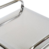 Seville Classics Rolling Utility Organizer Storage Cart, for Home Office, School, Classroom, Scrapbook, Hobby, Craft, 10 Drawer, Frost White Seville Classics