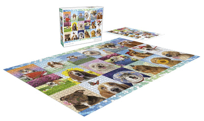 Buffalo Games - Michael Quackenbush - It's a Ruff Life - 1500 Piece Jigsaw Puzzle for Adults Challenging Puzzle Perfect for Game Nights - Finished Size is 38.50 x 26.50