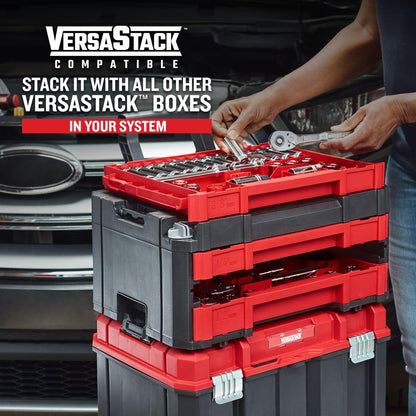 CRAFTSMAN VERSASTACK Mechanics Tool Set, 1/4 in, 3/8 in, and 1/2 in Drive, 230 Piece (CMMT45306) - WoodArtSupply