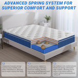 Twin Mattress 12 Inch, Twin Memory Foam Mattresses, Hybrid Matress, Pocket Coil Innerspring, Breathable Fabric, Strong Edge Support - Medium Firm for Pressure Relief and Motion Isolation inight