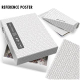 Difficult Puzzles for Adults 1000 Pieces, Impossible Crazy Jigsaw Puzzles, White Blank Challenging Puzzles for Adults Hard IdeaBazar