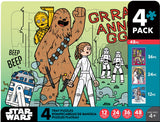 Buffalo Games - Star Wars - Four 12-48 Piece Puzzle Board Preschool Tray Puzzles - Finished Puzzle Sizes are 14 x 10.75in Buffalo Games