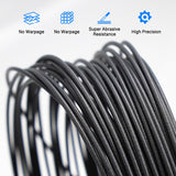 Nylon Carbon Fiber Filament PA12 CF 50G 1.75mm for 3D Printer Filament 3D Engineering Printing yxpolyer