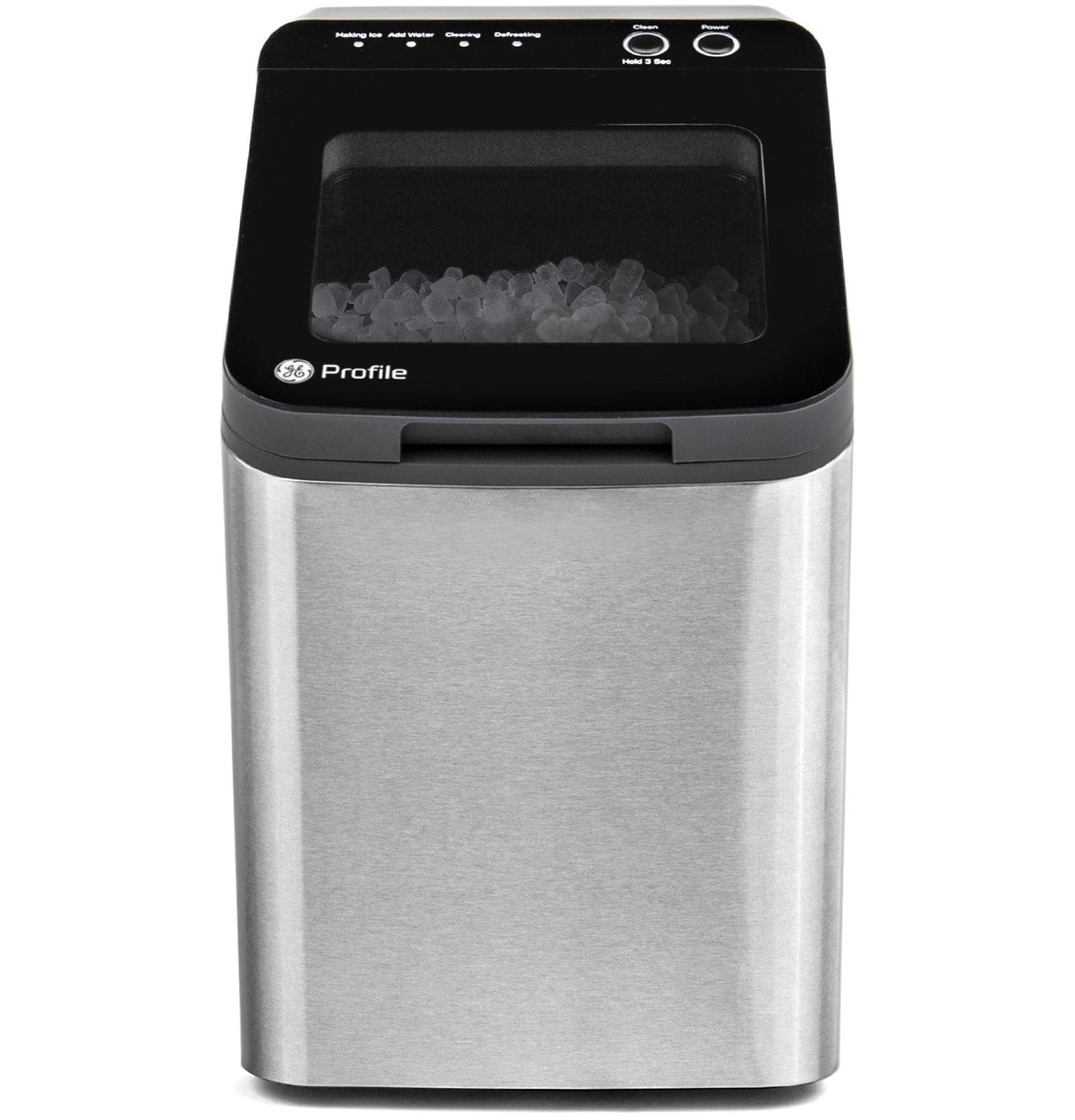 GE Profile Opal 1.0 Nugget Ice Maker| Countertop Pebble Ice Maker | Portable Ice Machine Makes up to 34 lbs of Ice Per Day | Stainless Steel Profile