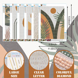 Trandraft 6 Pcs Diamond Art Paintings Kits 12 x 16 Inch Boho Diamond Art Accessories for Adults Gem 5d DIY Crafts Aesthetic Wall Decor for Home Trandraft