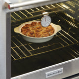 KitchenAid KQ903 3-in Analog Dial Oven/Appliance Thermometer, Oven Food Grill Chef Smoker Cooking Thermometer, TEMPERATURE RANGE: 100F to 600F, Stainless Steel KitchenAid