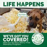 Furhaven Elevated Dog Bed Frame for 30" x 20" Medium Dog Beds, Easy Assembly - Mid-Century Modern Bed Frame - Walnut, Medium Furhaven