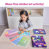 Skillmatics Dot It Sticker Art - Disney Princess, Mess-Free Fun for Kids, 500+ Stickers, Craft Kits, DIY Scrapbooking Activity, Travel Toys, Gifts for Girls & Boys Ages 3, 4, 5, 6, 7 Skillmatics