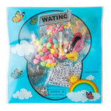 WATINC DIY Cross Keychain Making Crafts - Christine Cross Beads Bracelet Necklace Making Craft Kits, Letter Beads for Jewelry Accessories Festival Party Gift Favor for Women Men (306Pcs) WATINC