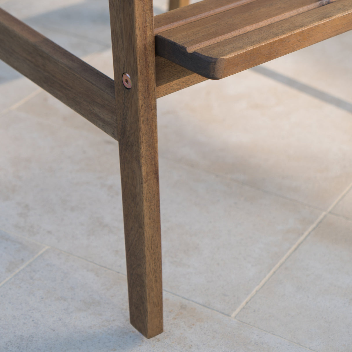 Christopher Knight Home Malibu Outdoor Acacia Wood Adirondack Barstools, 2-Pcs Set, Natural Stained Christopher Knight Home