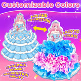 Poke Art for Kids Ages 4-8，Poke in Kits Princesses Crafts Gift Birthday for Girls 4 5 6 7 8 9 Years Old, Arts and Crafts for Kids 4-6，Pretty Pretty Princess Game Generic