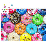 500 Pieces Jigsaw Puzzles Donuts for Adults and Teens and Kids Family Happy Gift Idea New fishwisdom