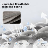 MFSTUDIO Patio Table and Chairs Set, Patio Dining Set for 8 with Umbrella Hole, 9 Piece Outdoor Patio Furniture Set for Deck/Backyard/Poolside/Garden MFSTUDIO