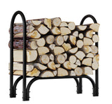 Fire Beauty Firewood Rack Log Holder,Log Storage Holder,Storage Rack,Firewood Stacker for Fireplace Indoor Outdoor(Middle) Fire Beauty
