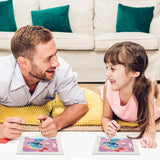 USACRAFT Cute Diamond Painting Kits Large 7x7 Natural Wooden Frame, Pre-Mounted Canvas, Sparkling Crystal Gems, Pen, Arts & Crafts Tray, Gum. Famous Characters, Adorable Animals (ST.Love) USACRAFT