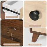 Tribesigns Vanity Desk with 5 Drawers, 51-Inch Makeup Vanity Table for Women Girls, Wooden Dressing Table Set for Makeup Room, Bedroom (Without Mirror & Stool) Tribesigns