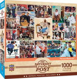 Masterpieces 1000 Piece Jigsaw Puzzle for Adults, Family, Or Youth - Rockwell Collage - 19.25"x26.75" Masterpieces
