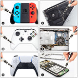 STREBITO Precision Screwdriver Set 124-Piece Electronics Tool Kit with 101 Bits Magnetic Screwdriver Set for Computer, Laptop, Cell Phone, PC, MacBook, iPhone, Nintendo Switch, PS4, PS5, Xbox Repair STREBITO