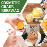 YASNAY White Beeswax Pellets 2LB, 100% Organic Beeswax, Beeswax for Candle Making, Body, Skin Care DIY, Lip Balm and Soap Making Supplies YASNAY