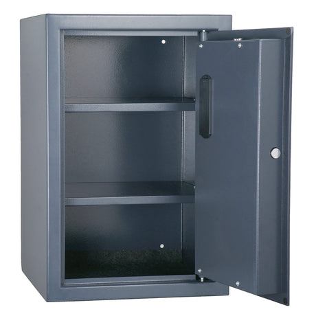 Digital Safe - Home or Office Locked Box for Money, Handguns, Jewelry, and Important Documents by Paragon Safes (Dark Gray) Paragon Lock & Safe