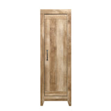 Sauder Adept Narrow Storage Pantry Cabinet, ‎L: 22.60" x W: 16.77" x H: 70.98", Craftsman Oak finish Sauder