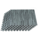 Forest Floor 3/8 Inch Thick Printed Foam Tiles, Premium Wood Grain Interlocking Foam Floor Mats, Anti-Fatigue Flooring, 24 in x 24 in We Sell Mats