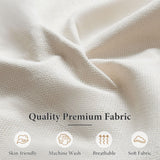 Bezseller Modern Accent Chair, Upholstered Reading Armchair with Wood Legs, Mid-Century Leisure Comfy Single Sofa Chair for Living Room, Bedroom, Home, Office, Beige Bezseller