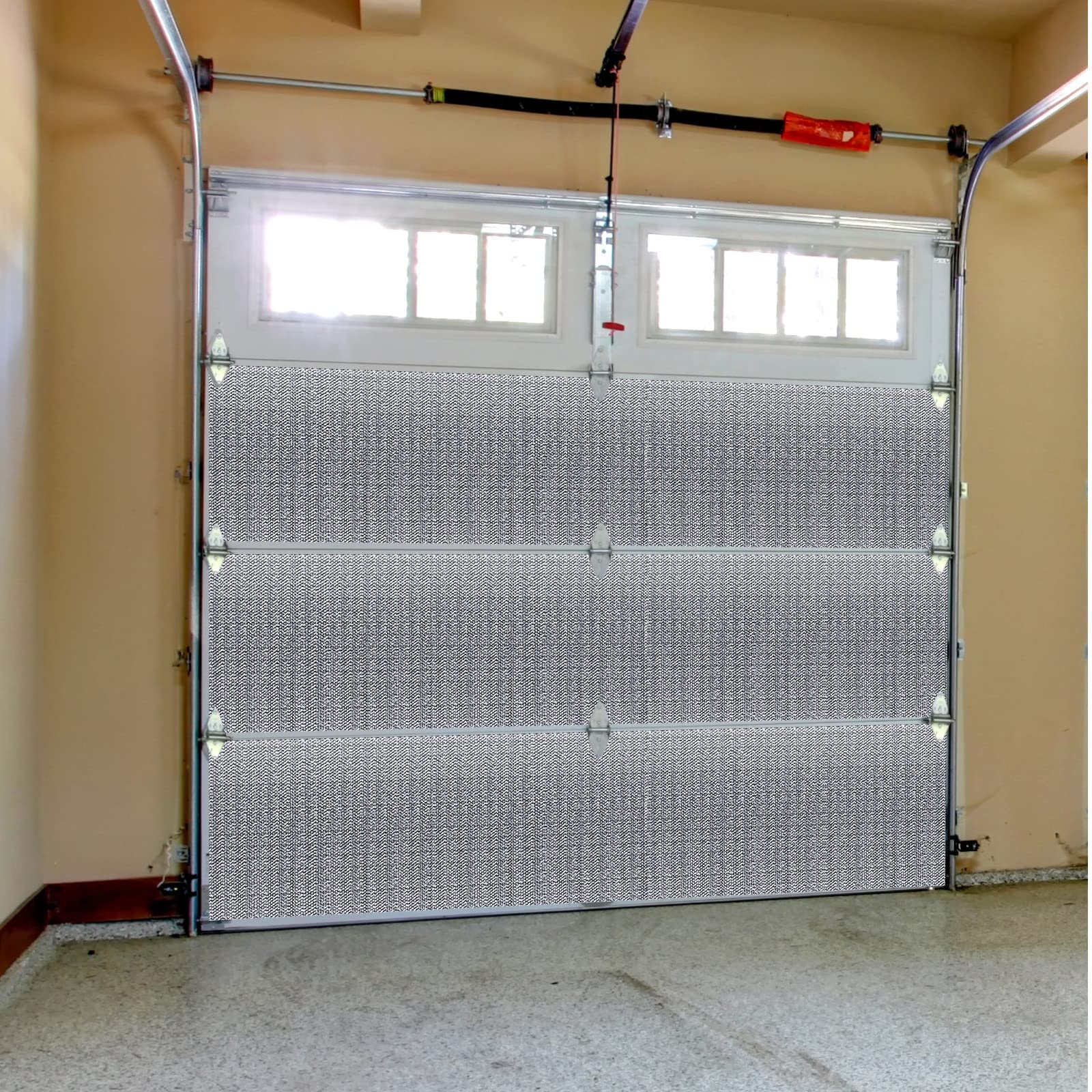 Garage Door Insulation Set Double Bubble Insulation Panels Reflective Aluminum Radiant Barrier Thermal Insulation Shield with Adhesive Tape for Garage Greenhouse Attics Walls (6 Pcs,36 x 120  - WoodArtSupply