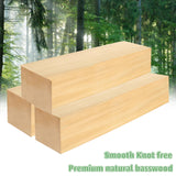ACXFOND 1 Pack Unfinished Basswood Carving Block, 12x3x3 Inch Large Basswood Carving Blocks for Crafts, Whittling Wood Carving Blocks Basswood for Carving Crafts, Class, Arts, DIY Supplies ACXFOND