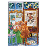 Funny Cat Puzzles for Adults 1000 Pieces, Cat Tiger Jigsaw Puzzle, Kitten Jigsaw Puzzles Animals for Home Decoration IdeaBazar